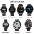 Pikkukuva 4 / 4: Garmin Forerunner245/645 hihna, 15# vihreä