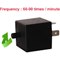 Miniatyrbillede 5 af 5: Elektronisk blitzrelæ CF13 Justerbart elektronisk blitzrelæ til hjemmet