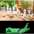 Miniatyrbild 3 av 4: Halloween lysande spöke trädstubb dekoration dekoration utomjording dekoration (lövlig träd stubbe + fem slumpmässiga stil utomjordingar)