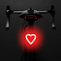 Miniatyrbillede 3 af 5: Piao multifunktions cykelbaglygte, genopladelige LED cykelbaglygter Trådløs cykelbaglygte tilbehør