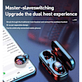 Pikkukuva 3 / 3: TWS digitaalinen näyttö 5.0 V7 ​​bluetooth kuulokkeet