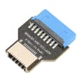 Pikkukuva 2 / 8: 19PIN USB 3.0 Etupaneeliadapteri USB C Type E Ylöspäin PC-emolevylle