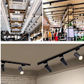 Miniatyrbild 5 av 5: Spotlight LED Track Light, High Power COB Track Light