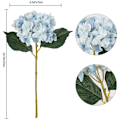 Miniatyrbild 3 av 4: Nordisk stil hortensia, blå*6, 6st