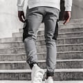 Pikkukuva 3 / 5: Miesten Colorblock Cargo Jogger -housut Gray L