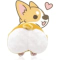 Miniatyrbillede 5 af 5: Plysdyr hvalp Sød Corgi numsestøtte Pude Pude Rejsepude Kæledyrspuder Fyldt Legetøj Gaver 25*25cm
