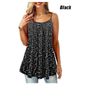 Miniatyrbillede 1 af 2: Sommerkjoler til kvinder Casual Løs Bohemian Kjole black 4XL