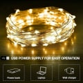 Miniatyrbild 3 av 5: Fairy Lights, LED String Lights 20M 200 LEDs IP65 Vattentät, Micro LED String Lights Dekoration för sovrum jul W