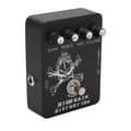 High Gain Distortion Effekt Elektrisk Gitarr Metall Monoblock Effektpedal med LED-Blixt 11mA