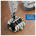 Miniatyrbillede 5 af 5: hjælpeværktøj hjælpeværktøj netværksværktøj netværk socket patch panel patch panel netværksledninger simpel grå