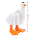 Miniatyrbillede 2 af 5: Harpiks Ande Ornament med Langfinger Geste