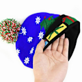 Miniatyrbillede 4 af 5: 1 stk Led Julehuer Sweater Strikket Beanie Blue