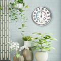 Miniatyrbillede 4 af 5: 12" udendørs termometer store cifre - 2 i 1 trådløst indendørs udendørs termometer Hygrometer termometer, hygrometer Wal
