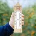 Miniatyrbild 3 av 5: Digital växthustermometer, Max Min termometer - Utomhusutrymme Trädgård Växthusvägg, Väggtermomet i klassisk design