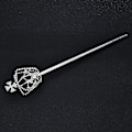 Miniatyrbild 2 av 4: Glänsande Fairy Wand Strass Inlagd Mode Sofistikerade Sceptrar Festival Wand Pageant Kostym