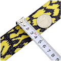 Pikkukuva 5 / 5: Säädettävä hihna E Harmaa Leopard Gold Hook