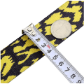 Pikkukuva 5 / 5: Säädettävä hihna E Keltainen Leopard Gold Hook
