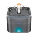 Miniatyrbillede 1 af 5: Vanddispenser til kæledyr, automatisk cirkulerende kæledyrsvanddispenser (grå)