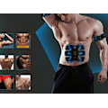 Miniatyrbillede 5 af 5: Lazy maveplaster, fitness maveplaster, smart mave og tynd talje, hjemmefitness enhed ((engelsk) gul enkelt mave),