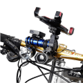 Miniatyrbillede 1 af 5: Bikight Mtb Bike Cykelstyr Light Bracket Phone Extender Mount Extension