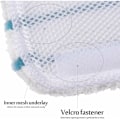 Miniatyrbillede 3 af 5: 5 stk. moppe dampmoppe med rektangulær mikrofiber klud dampmoppe rengøring klud moppe til værktøjsrum
