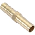 Miniatyrbillede 2 af 4: Modhager lige konnektor, tovejs messing lige slangeadapter Slangefitting Ledslange (8 mm 4 stk)