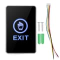 Touch Sensor Panel NO NC COM Exit LED Lys Adgangskontrol Switch Hjemmesikkerhed