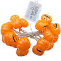 Miniatyrbillede 1 af 4: LED jack-o-lanterne A 1.2m 10 lamp