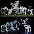 Miniatyrbillede 4 af 4: 20M LED-reblys Vandtæt indendørs/udendørs IP44-reblys Cool White String Light Strip Lights, til udendørs, have,