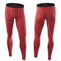 Pikkukuva 1 / 2: miesten ohuet leggingsit Red S