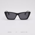 Miniatyrbild 1 av 5: Polarized Cat Eye-solglasögon för damer Tortoiseshell grey