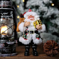 Miniatyrbillede 2 af 3: 4stk Julerydning Julepyntdukke