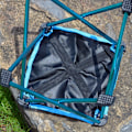 Miniatyrbillede 3 af 4: Sammenklappelig Campingstol Mini Taburet Campingstol Bærbart klapsæde til Fiskeri Vandreture BBQ Travel Sort