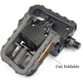 Miniatyrbillede 2 af 5: 2 Stk Foldbare Cykelpedaler Universal Platform Plast Flade Pedaler Til Bmx Mtb Cykel Cykel Tilbehør