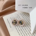 Miniatyrbillede 1 af 5: Ørering Pearl Geometry Stud piger&#39; Modesmykker Ac3576 A61