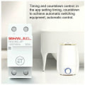 Miniatyrbild 4 av 5: Hushållssmart Wifi-strömbrytare Fjärrtelefonapp Röststyrning Timing Switch, 1P(16-50A)