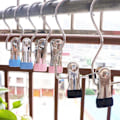 Miniatyrbild 4 av 5: Piao 20 st Boot Hanger Clips,tvätt Krok Hängande klädnålar Rostfritt stål Galge Håll Clips För strumpor, handdukar, underkläder, hattar,scarfs,handdukar,byxa