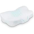 Pikkukuva 1 / 5: Ergonominen ortopedinen tyyny, 1 pestävä tyynyliina, Memory Foam kohdunkaulan tyyny, perhonen