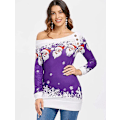 Pikkukuva 4 / 5: Pitkähihainen Santa One Olkapaita, violetti, koko XL