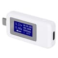 Miniatyrbilde 2 av 8: Type C Tester Multifunksjonell Toveis DC Digital Voltmeter Hvit