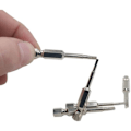 Pikkukuva 4 / 5: Fonepro 5 kpl kolmiokantainen magneettinen ruuvimeisselin set S2 teräs 1,8 mm, 2,0 mm, 2,3 mm, 2,7 mm, 3 mm, 1/4 tuuman kuusiovarsi,