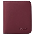Miniatyrbillede 1 af 3: Kvinders Compact Bifold Luxury ægte læder lommepung Claret