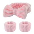 Pikkukuva 1 / 4: Bowknot kasvojenpesuun tarkoitettu sanka set pink