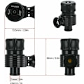 Miniatyrbild 5 av 5: Turbo Dump Valve Kit 25Mm / 1in Dump Valve Aluminium BOV Universal Biltillbehör för Turbo Fordon med Adaptrar 25mm /