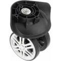 Miniatyrbillede 5 af 5: Kartokner 2 Stk Dobbelt Rulleje Hjul Trolly Kuffert Hjul 360 Swivel Reparations-Part