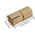 Pikkukuva 2 / 5: 10 kpl messinki-sylinterisaranat, piilotettu näkymätön tynnyrisarana DIY-puuovikaappiin asuntovaunuun, 10 mm