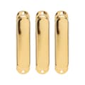 3 st Guld Koppar Elektrisk Gitarr Single Coil Pickup Skydd Set