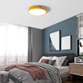 Miniatyrbillede 2 af 5: Rund LED-loftslampe til børn, diameter 30*5cm 24W, trinløs linsedæmpning, Bluetooth-forbindelse, mobiltelefonkontr.