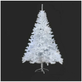 Miniatyrbillede 1 af 2: Kunstigt juletræ, PVC Plast Hvidt juletræ, 2 stk 60cm LYCXAMES