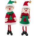 Pikkukuva 1 / 5: Pieni mini joulutonttunukke Miniatyyri joulutontu, tontut Behavin&#39; Badly Prankster Elf Kit